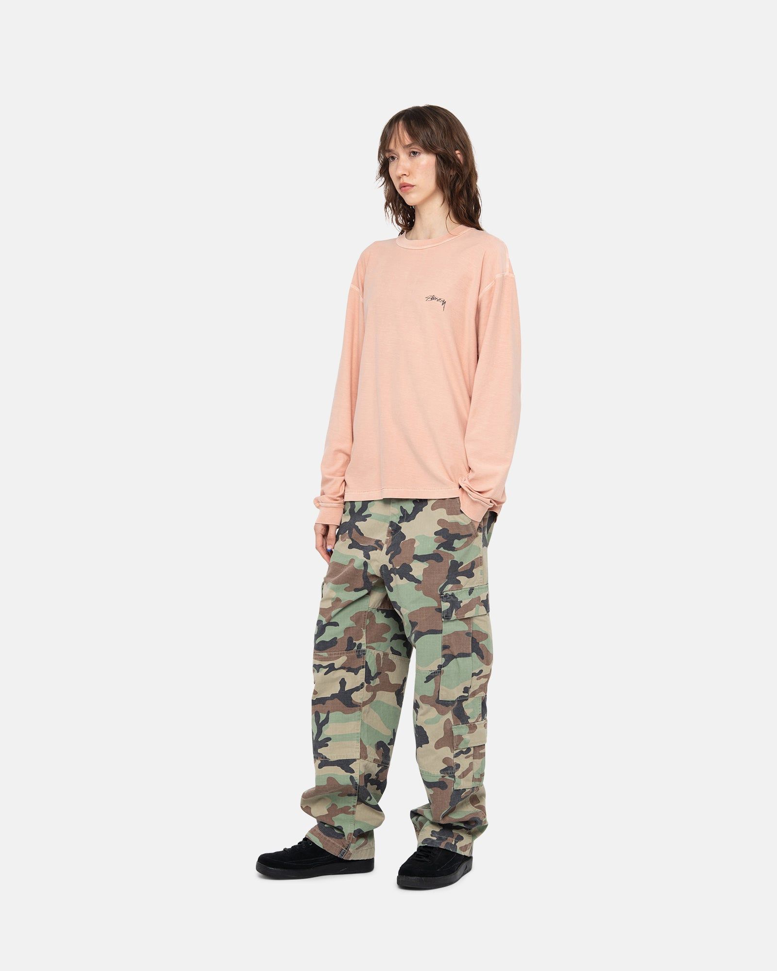 LAZY LS TEE sold by Stussy product image thumbnail 8