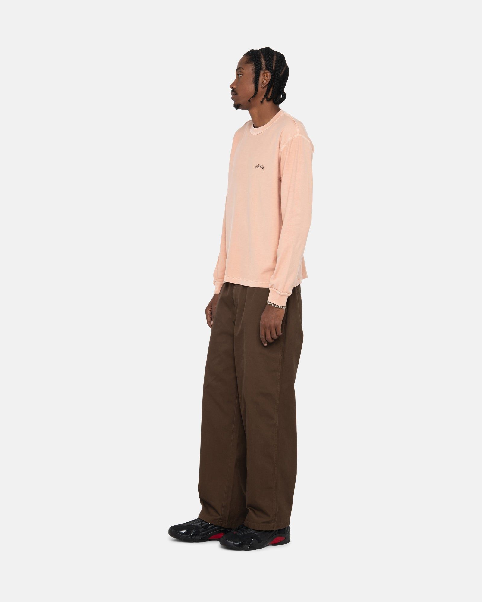 LAZY LS TEE sold by Stussy product image thumbnail 5