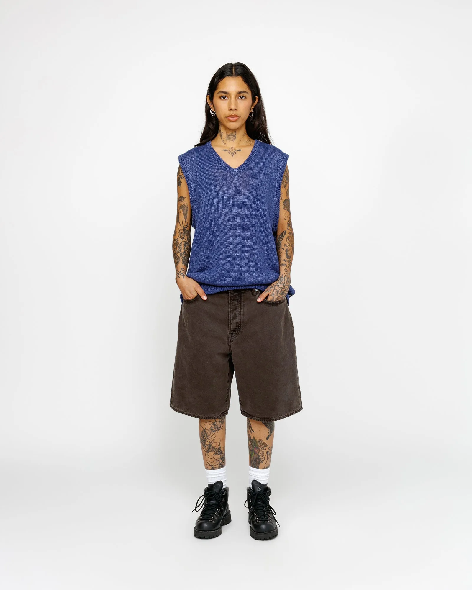 BIG OL' SHORT WASHED CANVAS sold by Stussy product image thumbnail 4