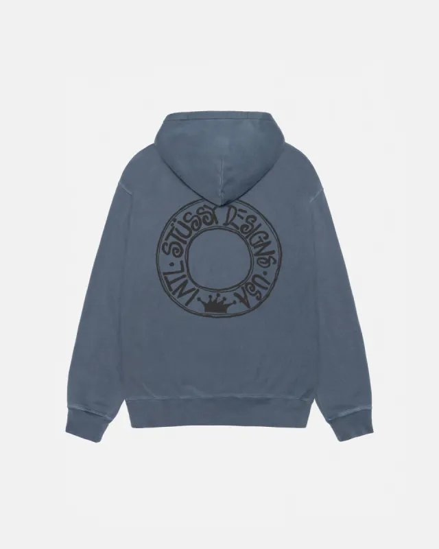 BUANA HOODIE PIGMENT DYED sold by Stussy