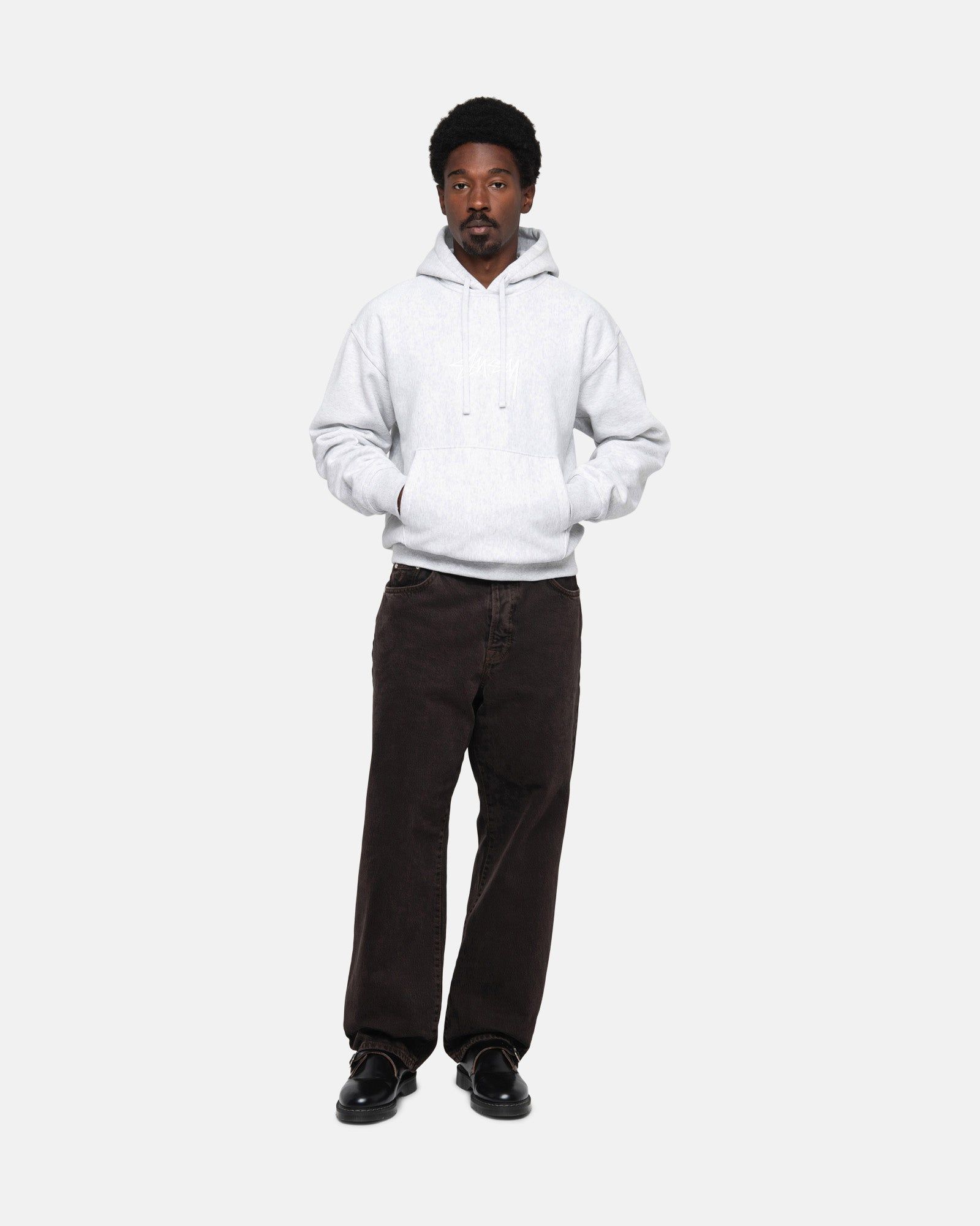 STOCK LOGO APPLIQUE HOODIE sold by Stussy product image thumbnail 4