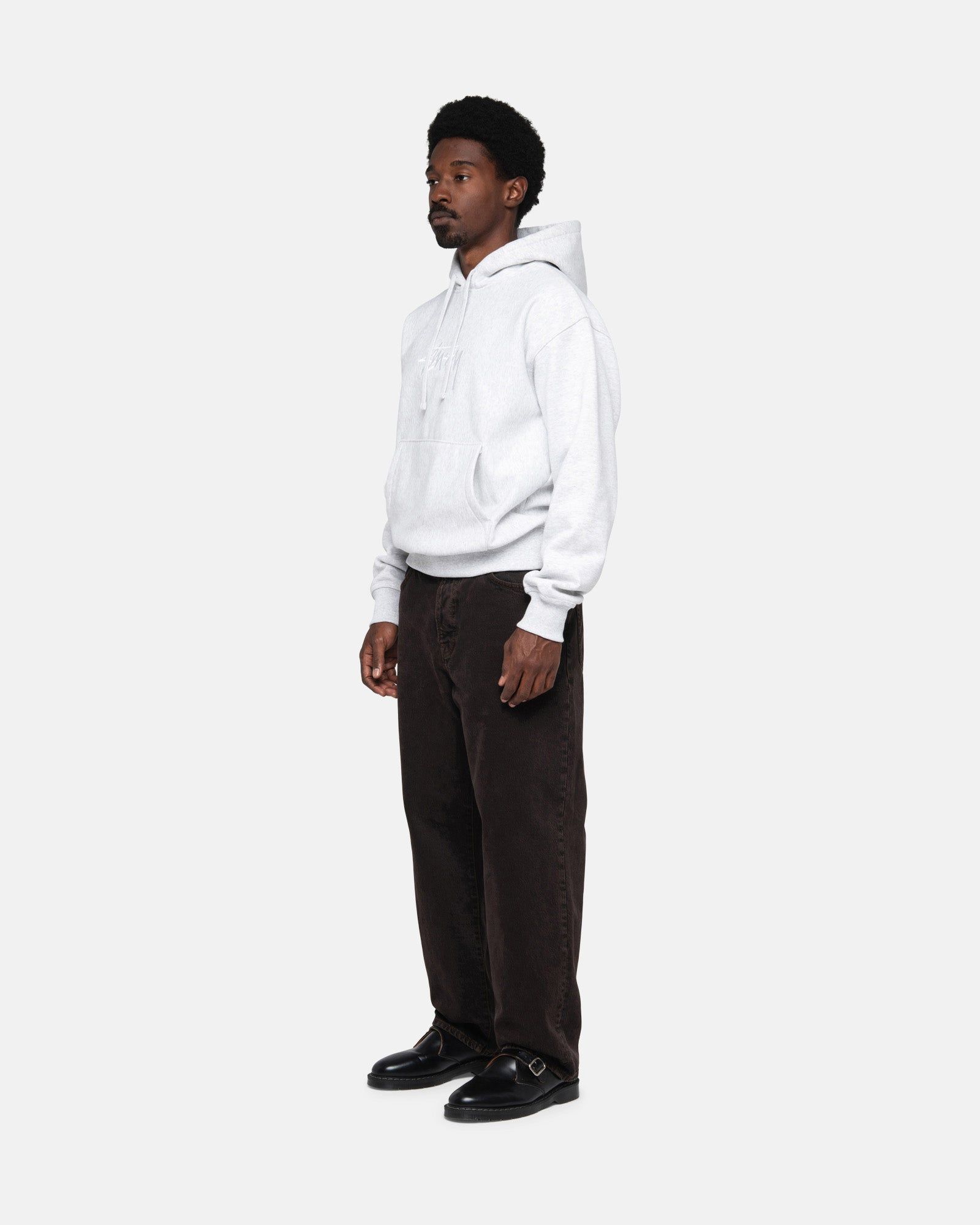 STOCK LOGO APPLIQUE HOODIE sold by Stussy product image thumbnail 5
