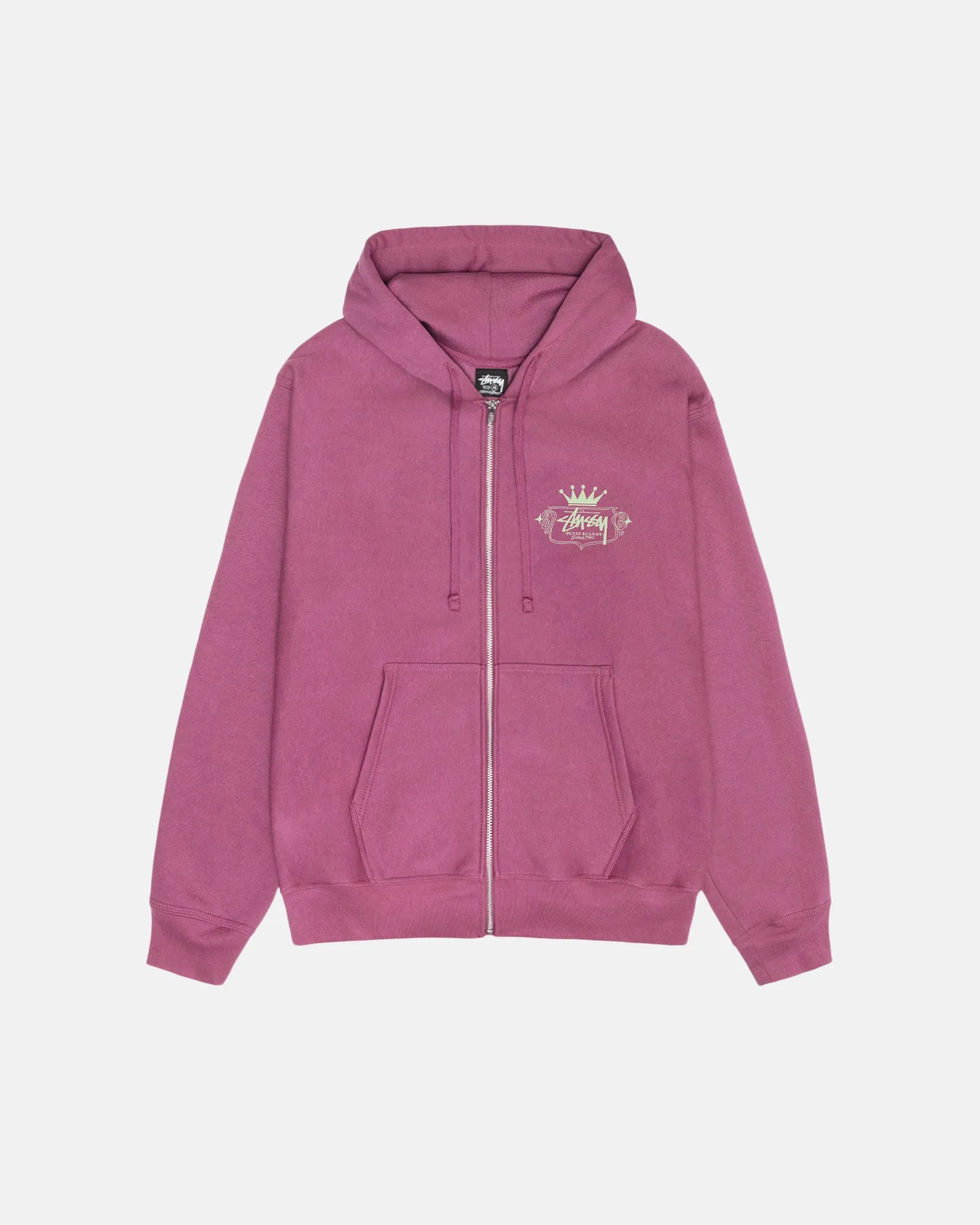 BUILT TO LAST ZIP HOODIE sold by Stussy