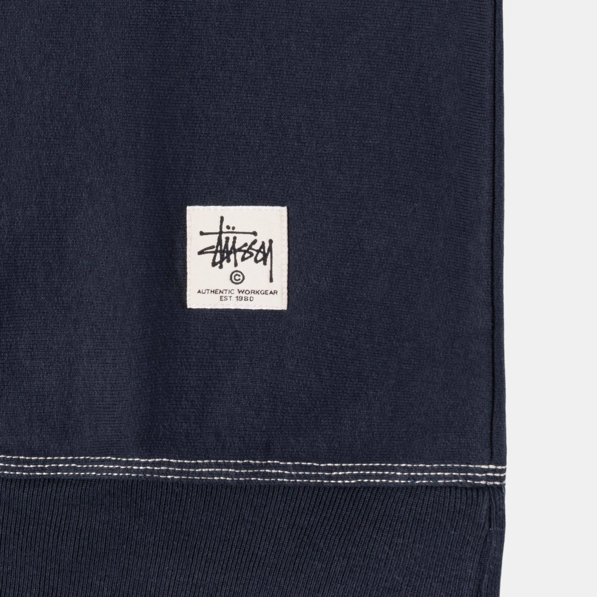 CONTRAST STITCH LABEL CREW sold by Stussy product image thumbnail 4