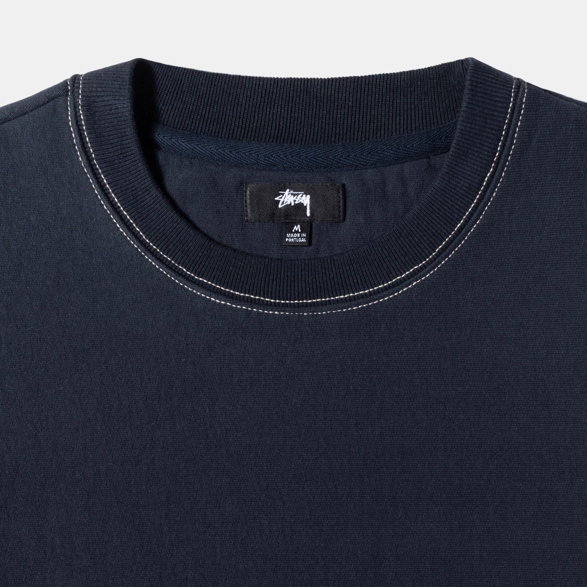 CONTRAST STITCH LABEL CREW sold by Stussy product image thumbnail 3