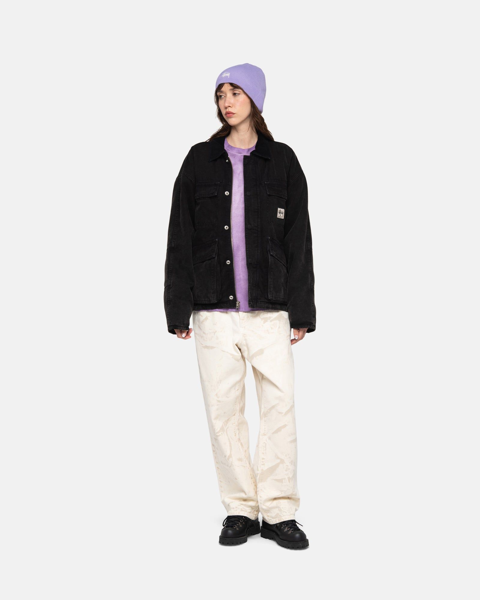 SHOP JACKET WASHED CANVAS sold by Stussy product image thumbnail 9