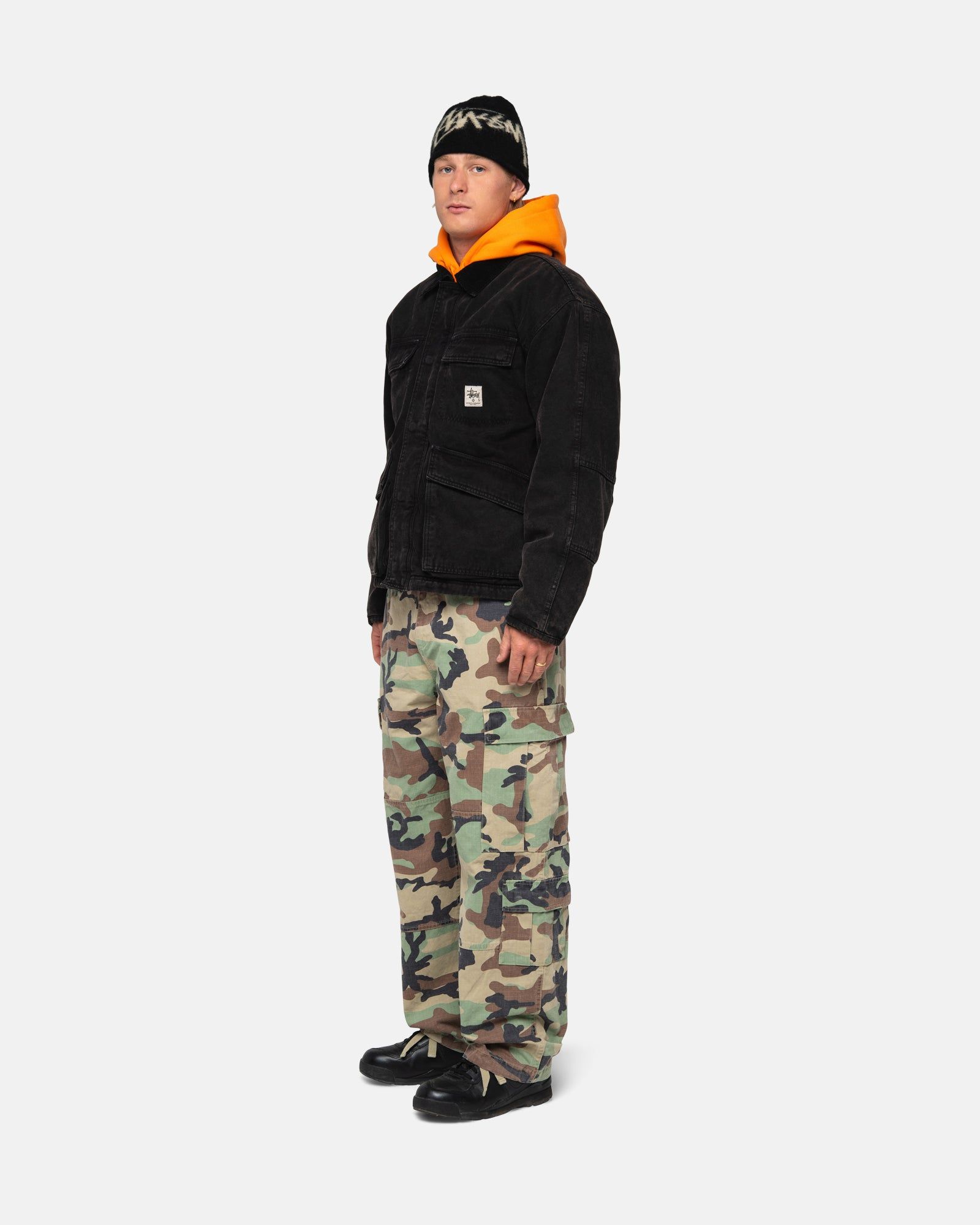 SHOP JACKET WASHED CANVAS sold by Stussy product image thumbnail 7