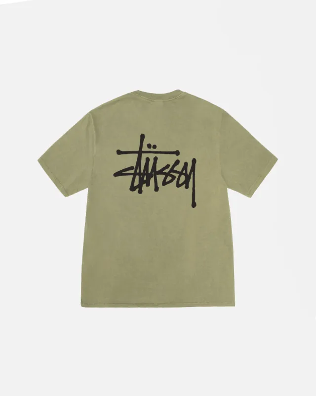 BASIC STÜSSY TEE PIGMENT DYED sold by Stussy