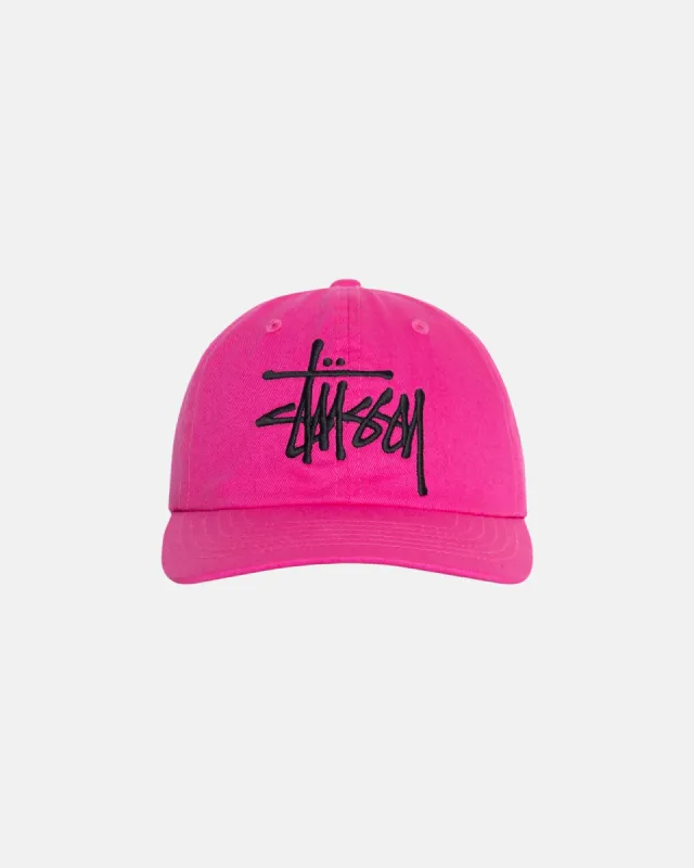 LOW PROFILE BIG BASIC SNAPBACK sold by Stussy