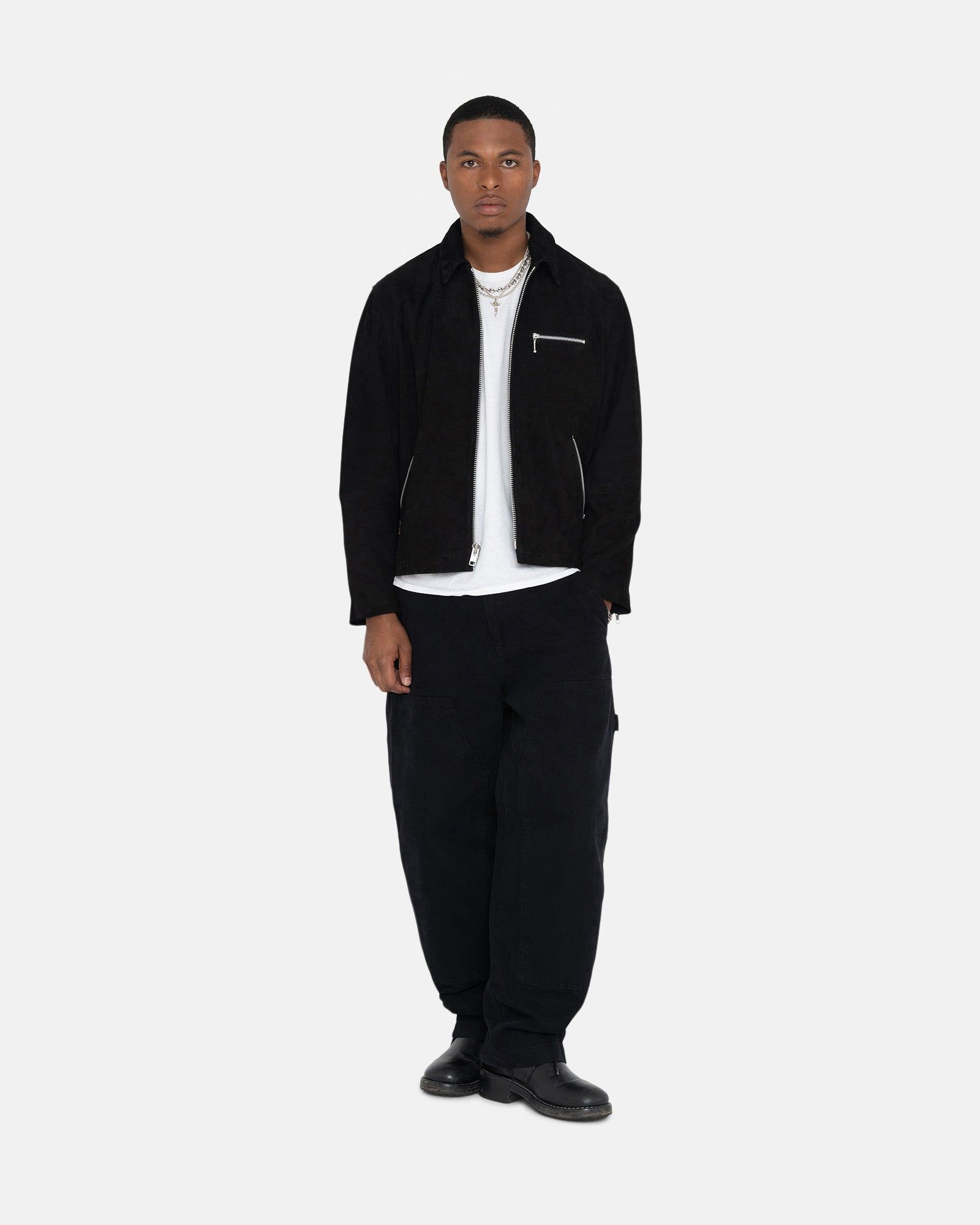8 BALL SUEDE BING JACKET sold by Stussy product image thumbnail 6