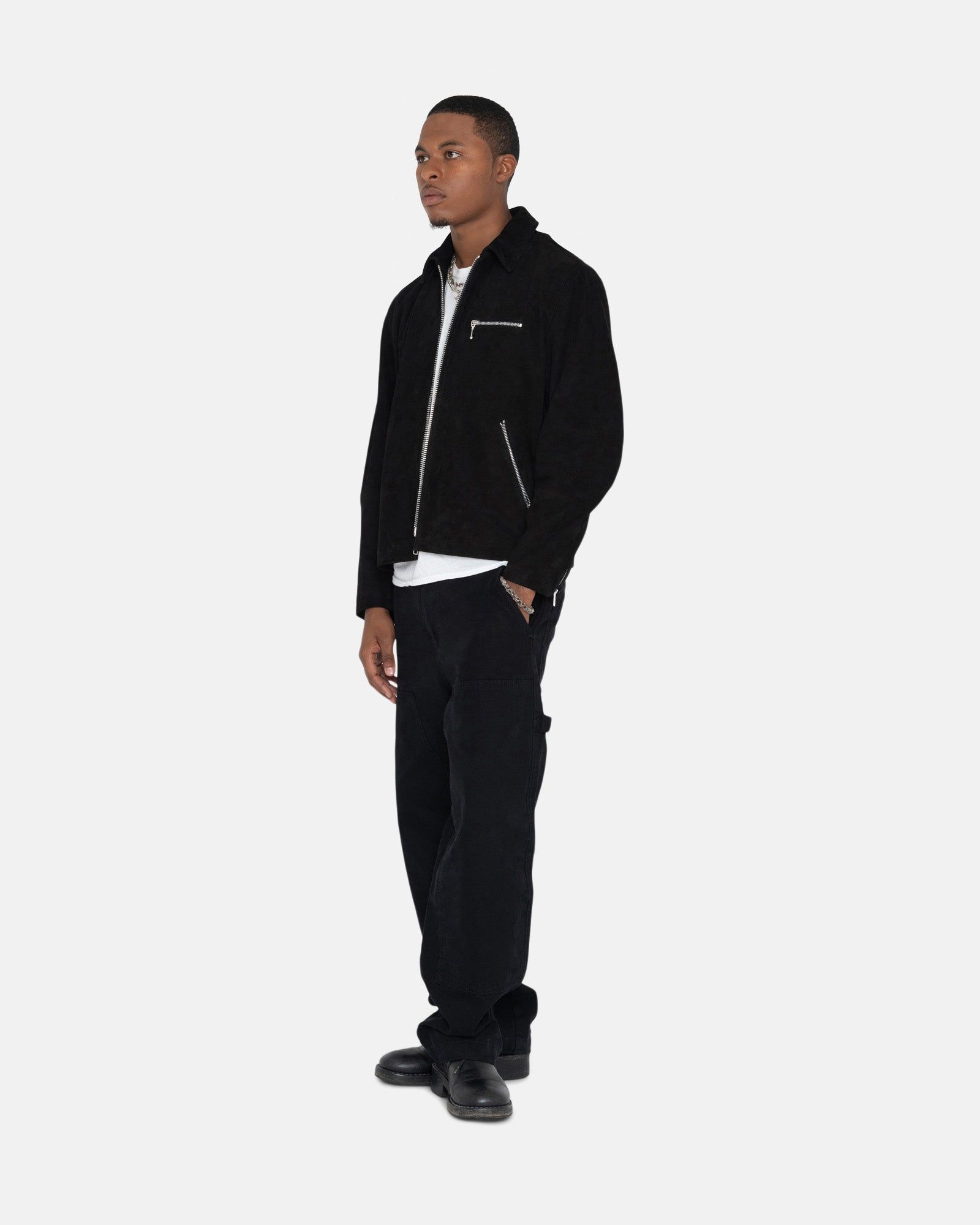8 BALL SUEDE BING JACKET sold by Stussy product image thumbnail 7