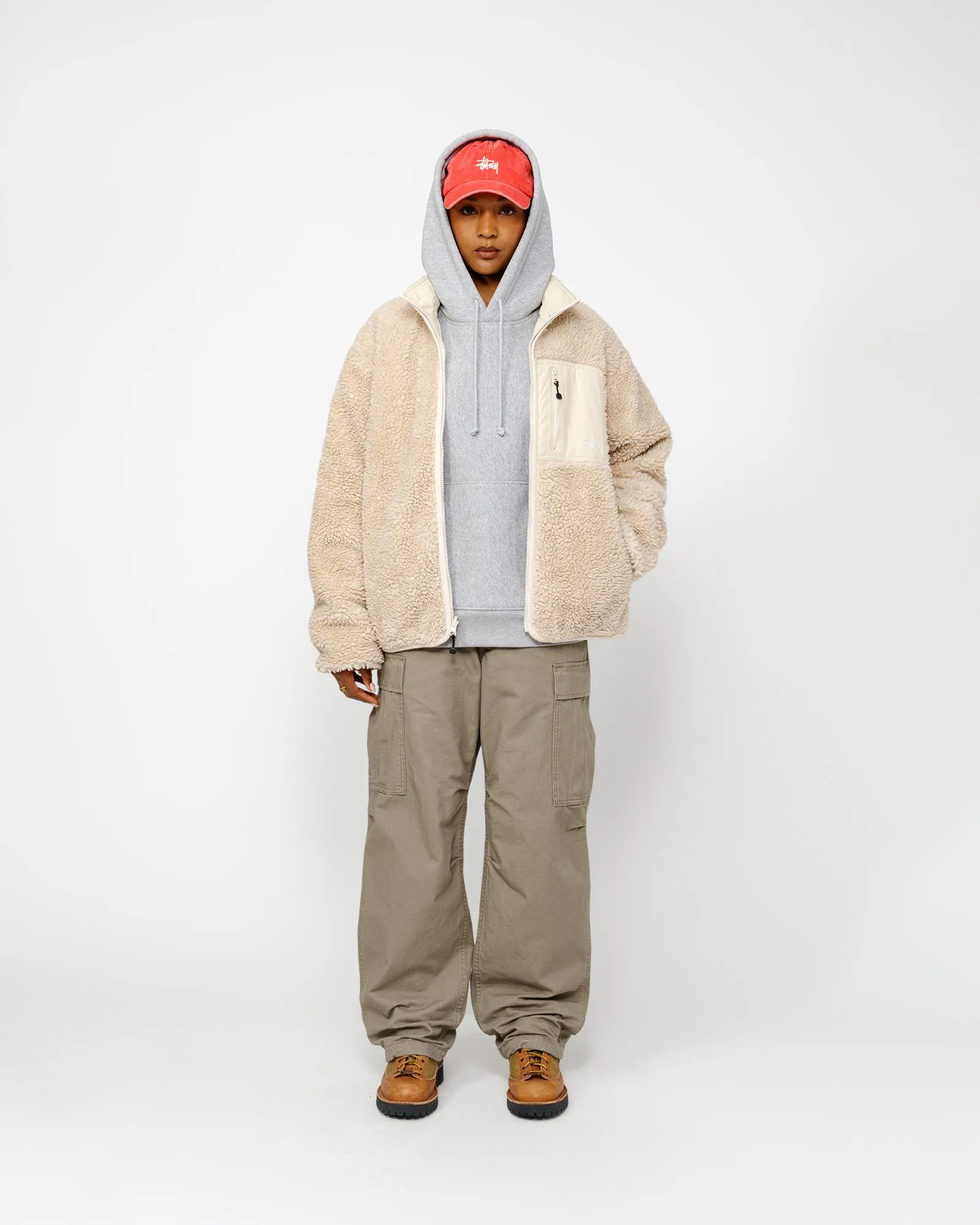 SHERPA REVERSIBLE JACKET sold by Stussy product image thumbnail 4