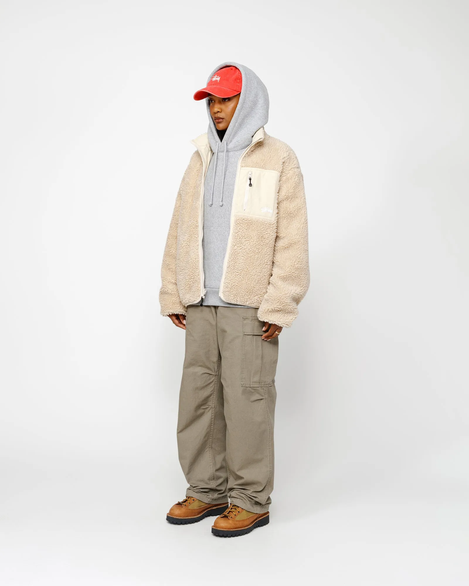 SHERPA REVERSIBLE JACKET sold by Stussy product image thumbnail 5