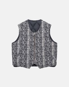 PYTHON REVERSIBLE VEST sold by Stussy