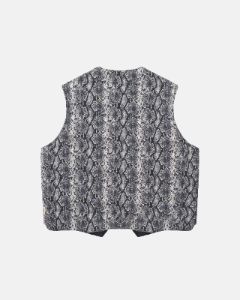 PYTHON REVERSIBLE VEST sold by Stussy