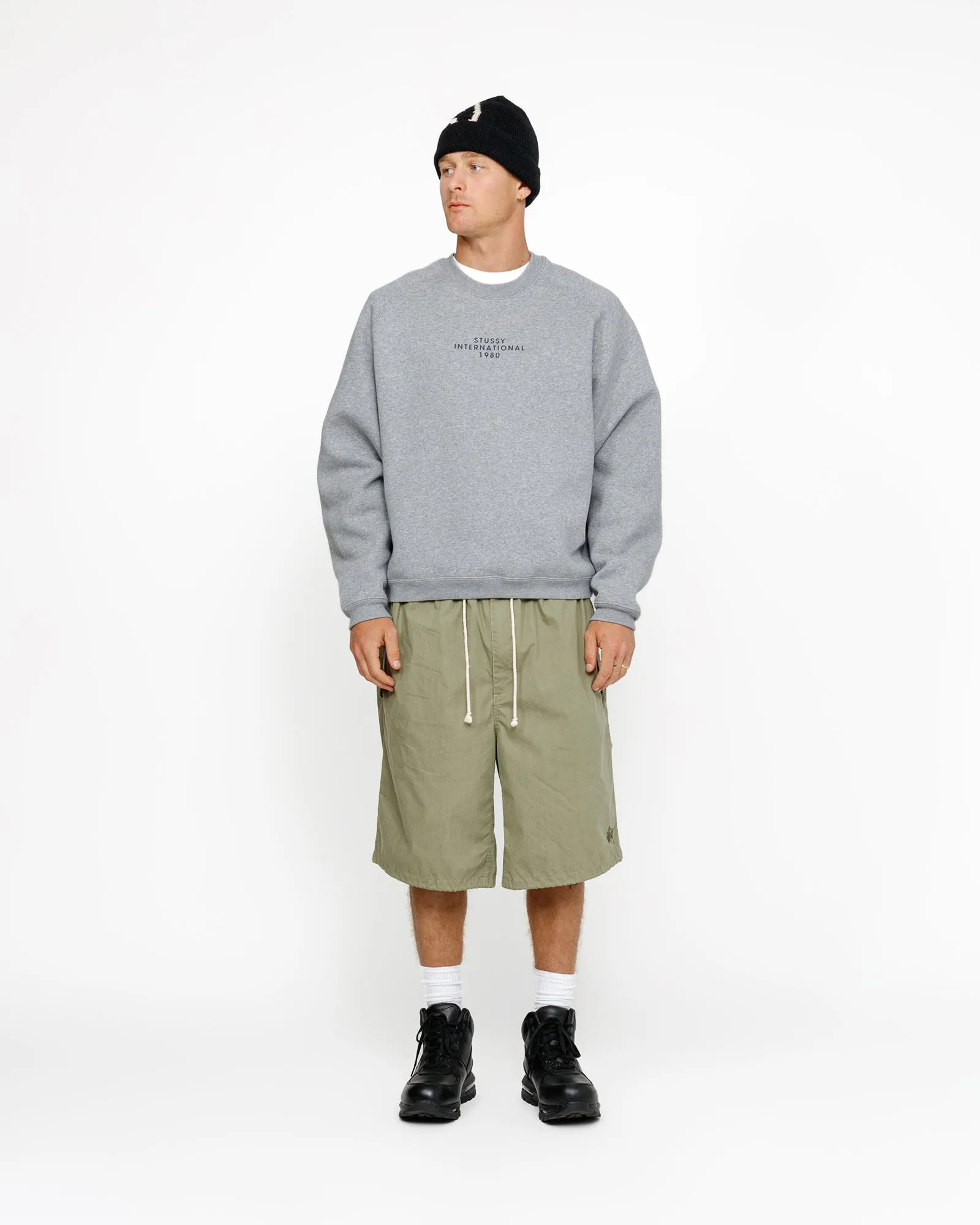 RAGLAN SLEEVE CREW sold by Stussy product image thumbnail 3