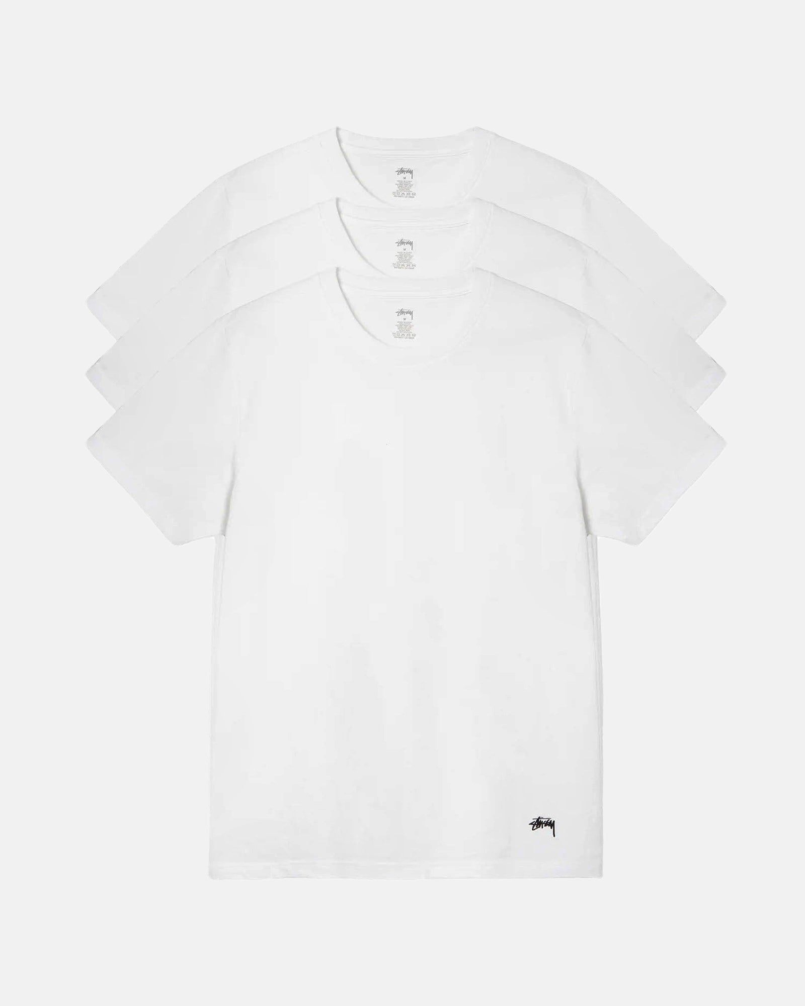 STÜSSY UNDERSHIRTS 3 PACK sold by Stussy