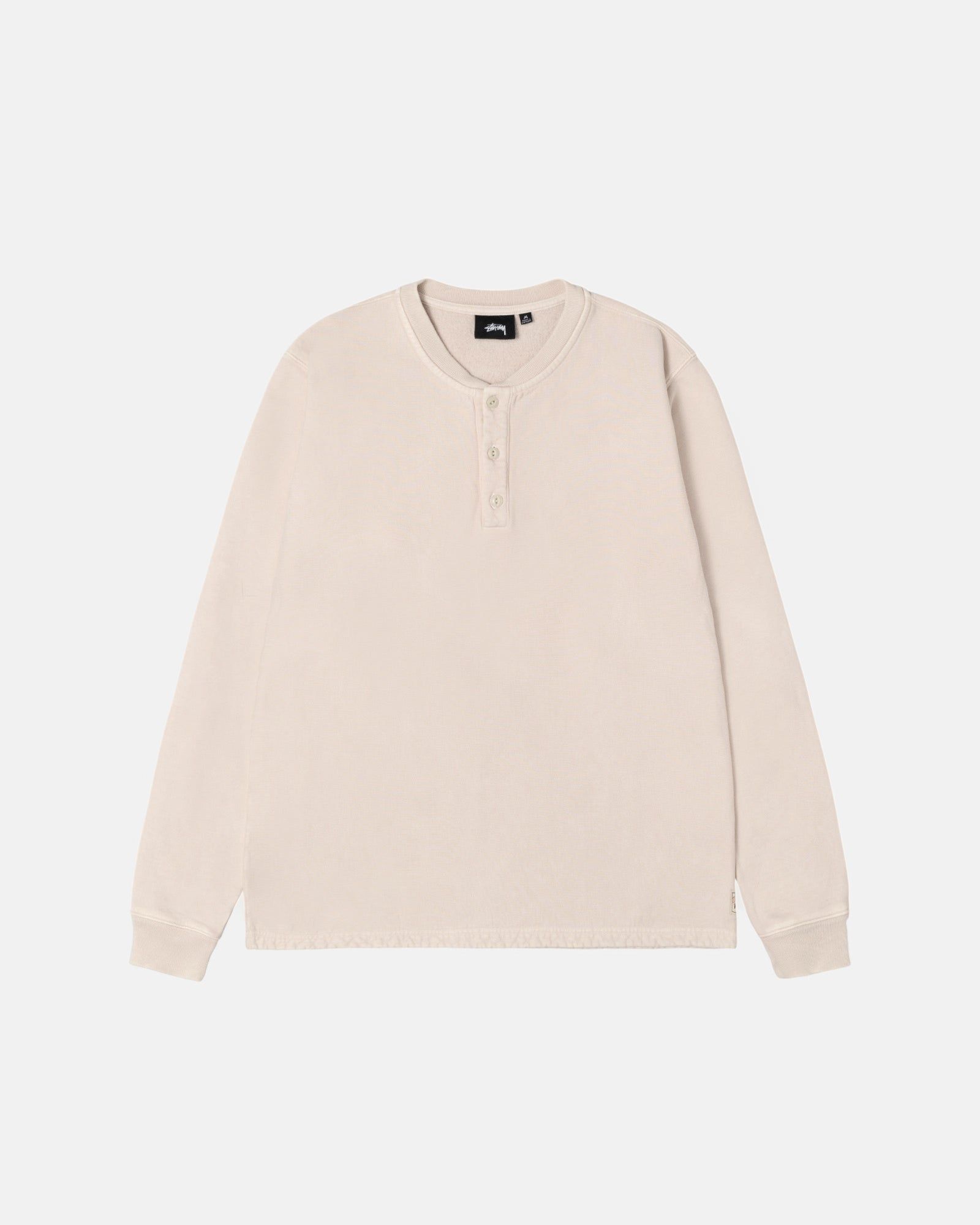 OPEN HEM HENLEY FLEECE sold by Stussy