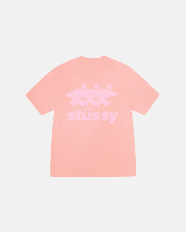 SURFWALK TEE PIGMENT DYED sold by Stussy