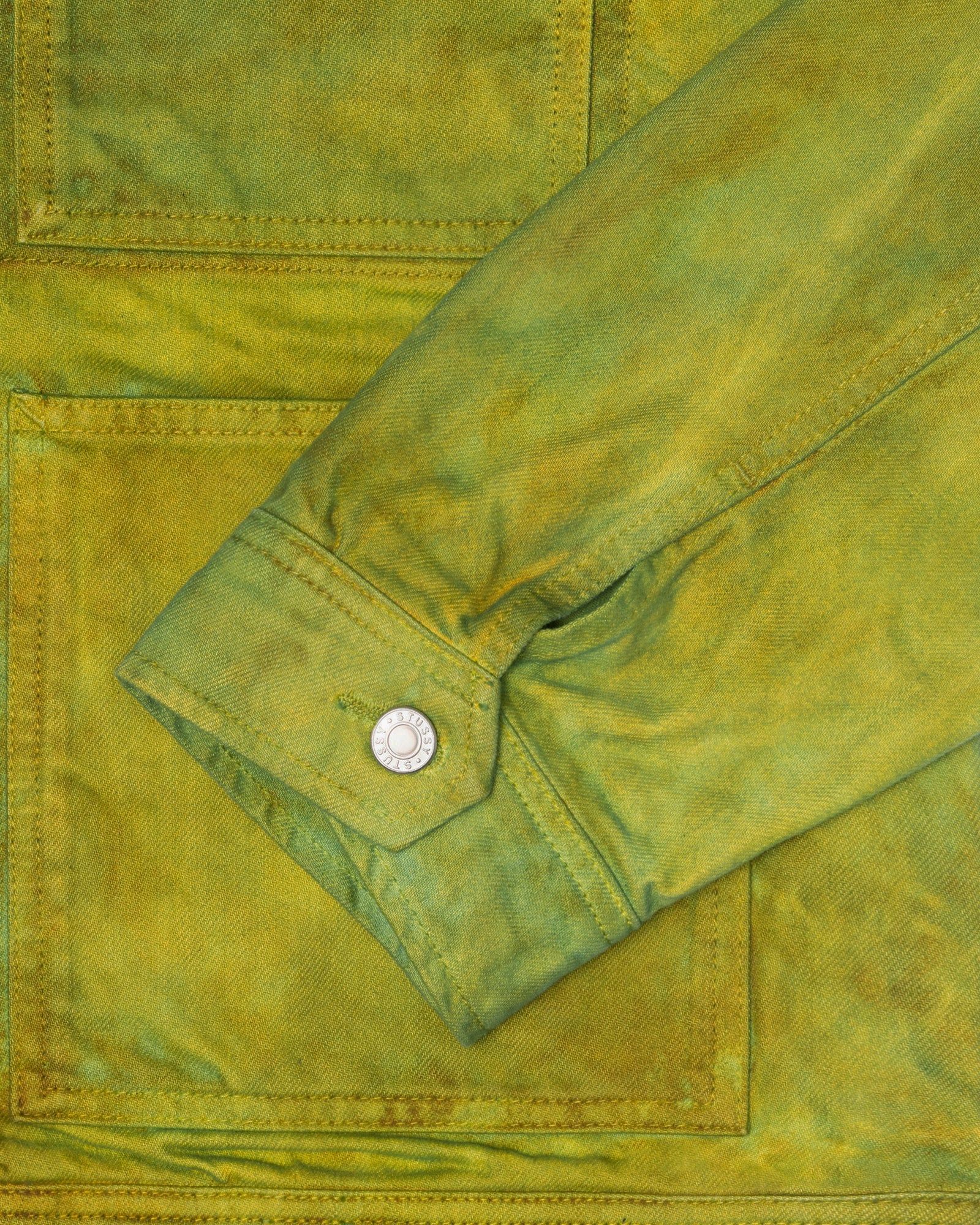 WONDERLAND HAND-DYED WORK JACKET sold by Stussy product image thumbnail 4