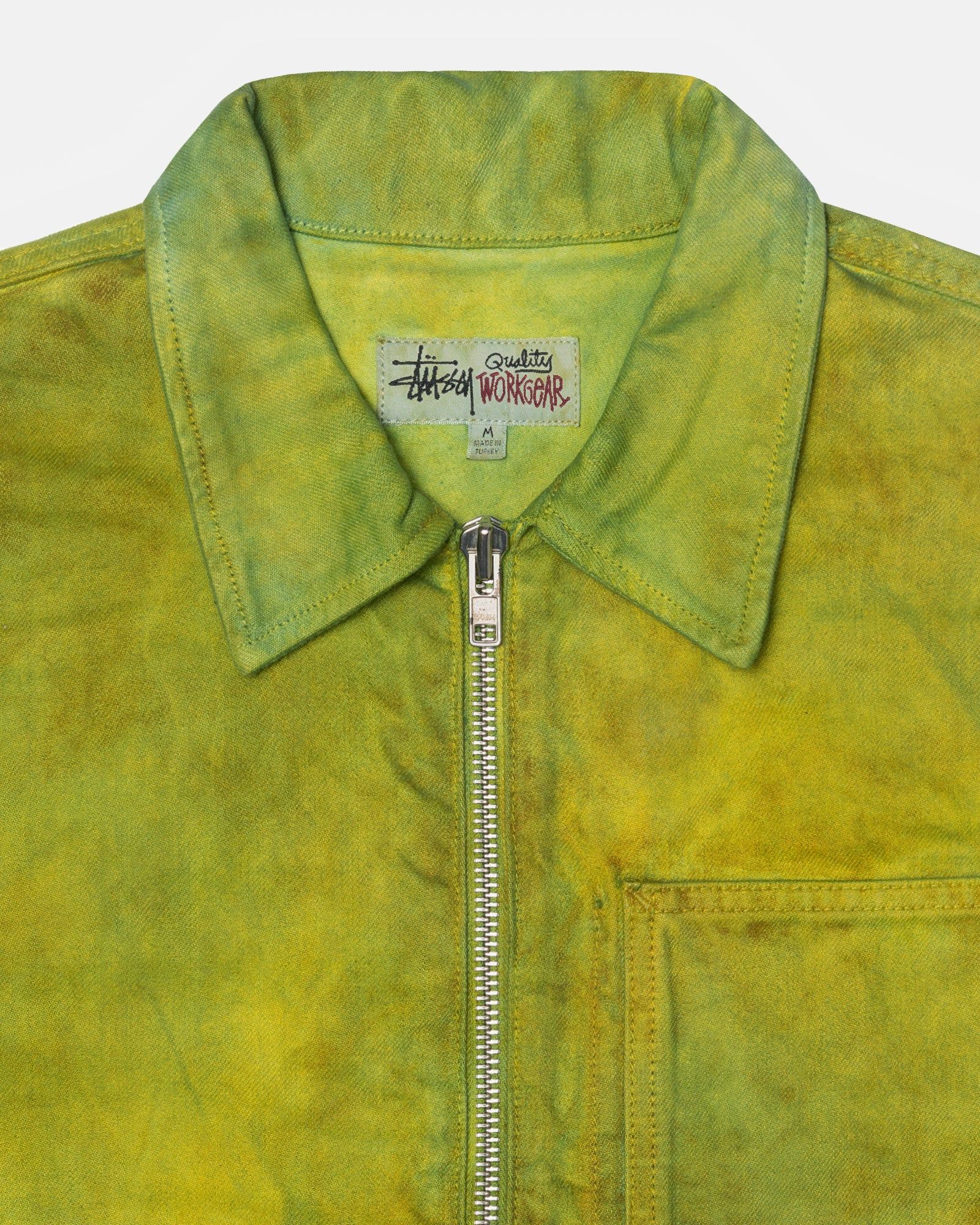 WONDERLAND HAND-DYED WORK JACKET sold by Stussy product image thumbnail 3