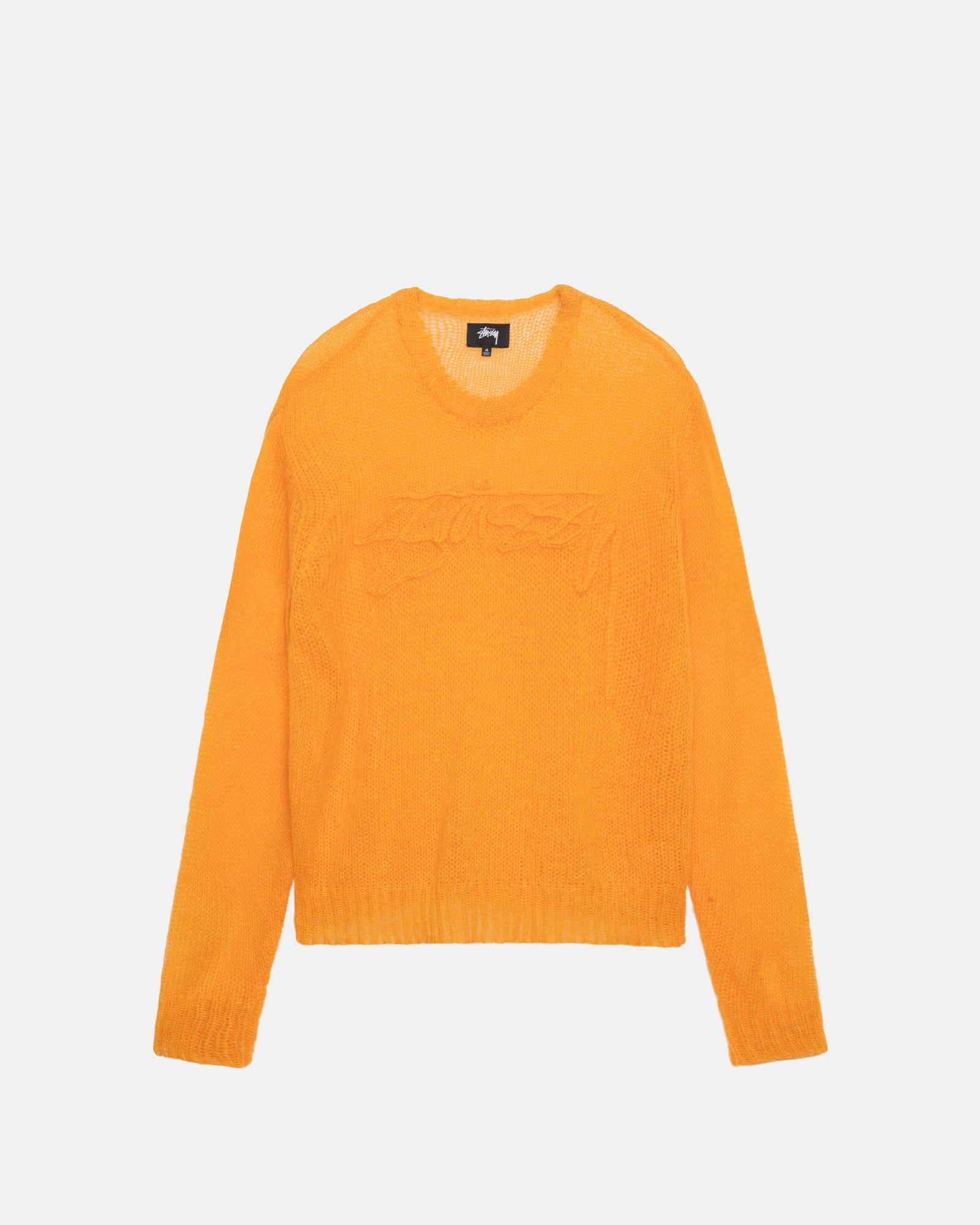 LOOSE KNIT LOGO SWEATER sold by Stussy