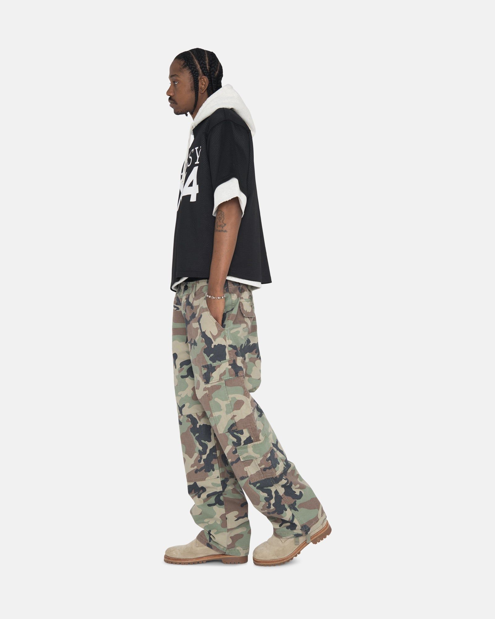 4X4 MESH FOOTBALL JERSEY sold by Stussy product image thumbnail 5