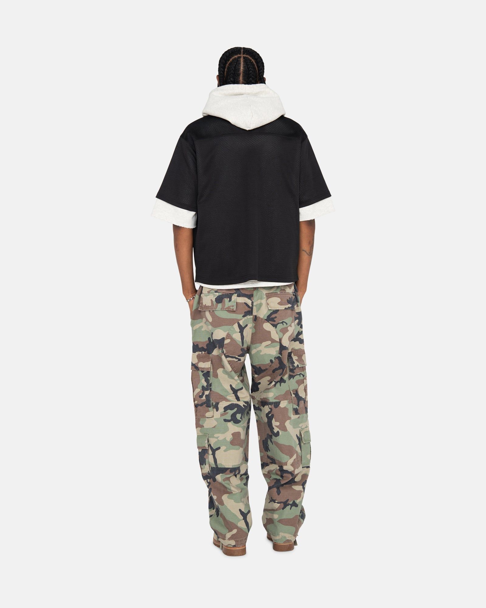 4X4 MESH FOOTBALL JERSEY sold by Stussy product image thumbnail 6