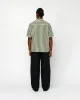 BOXY FLAT HEM SHIRT STRIPED sold by Stussy