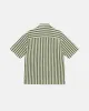 BOXY FLAT HEM SHIRT STRIPED sold by Stussy
