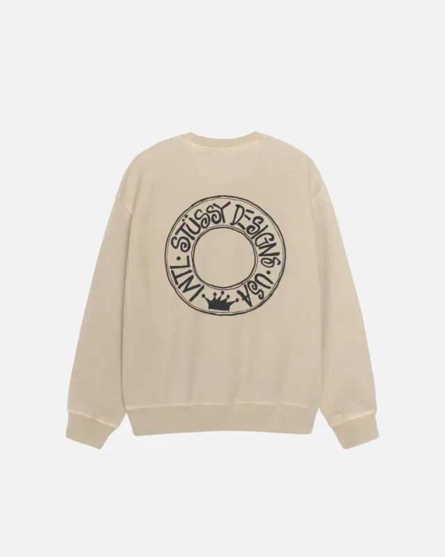 BUANA CREW PIGMENT DYED sold by Stussy