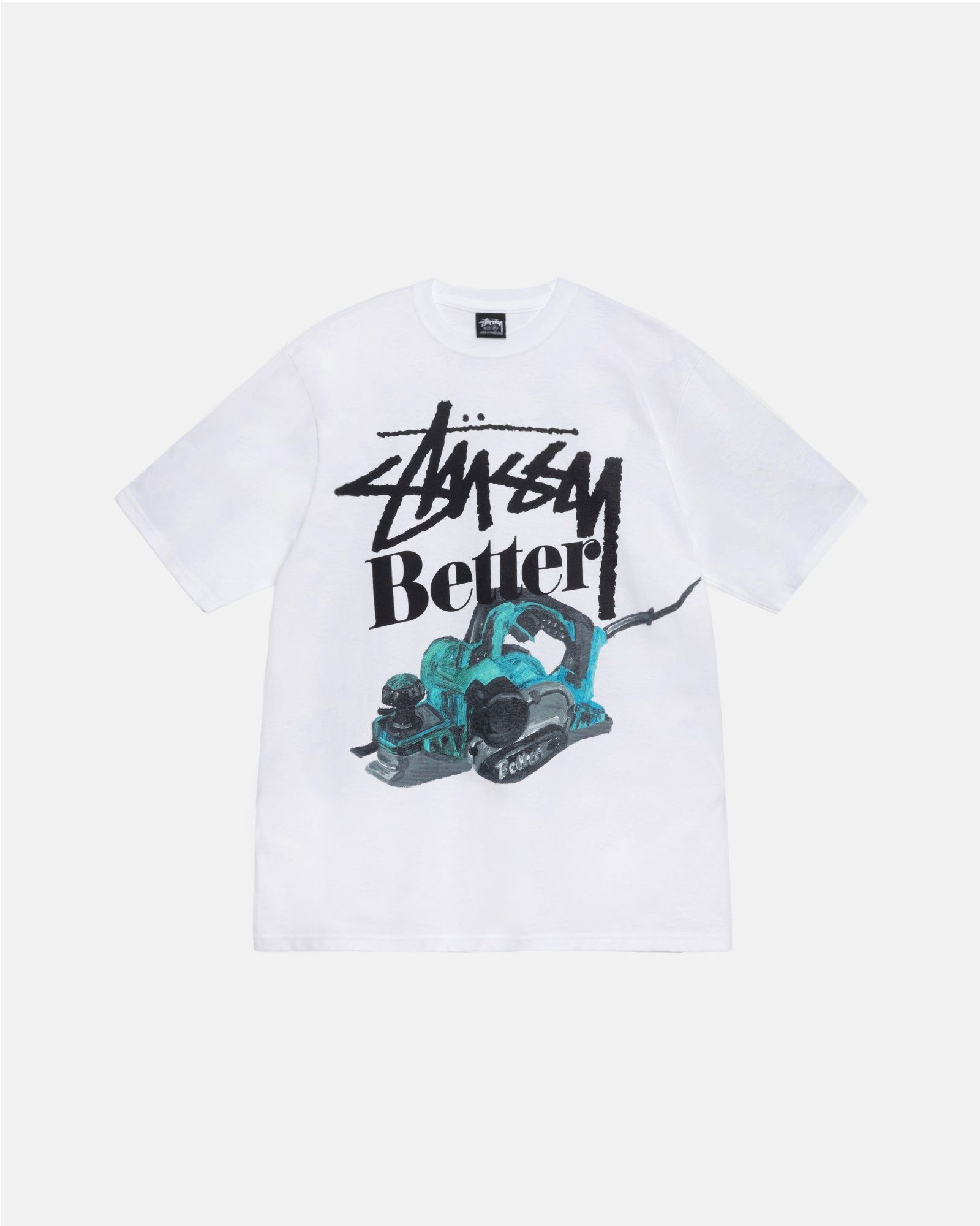 STÜSSY & BETTER GIFT SHOP BUILT BETTER TEE sold by Stussy