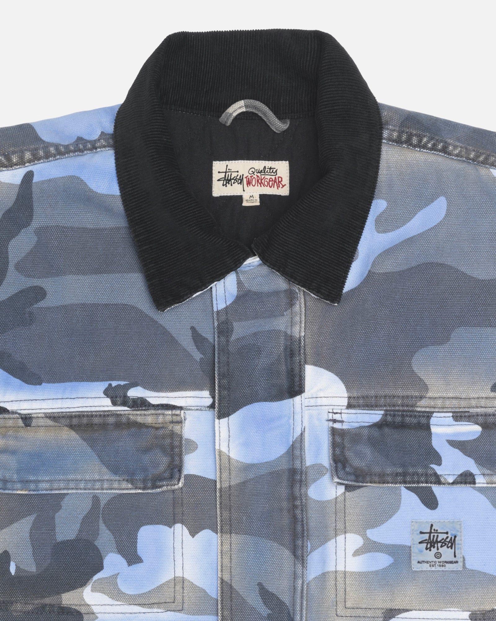 SHOP JACKET SPRAY DYE CANVAS sold by Stussy product image thumbnail 3