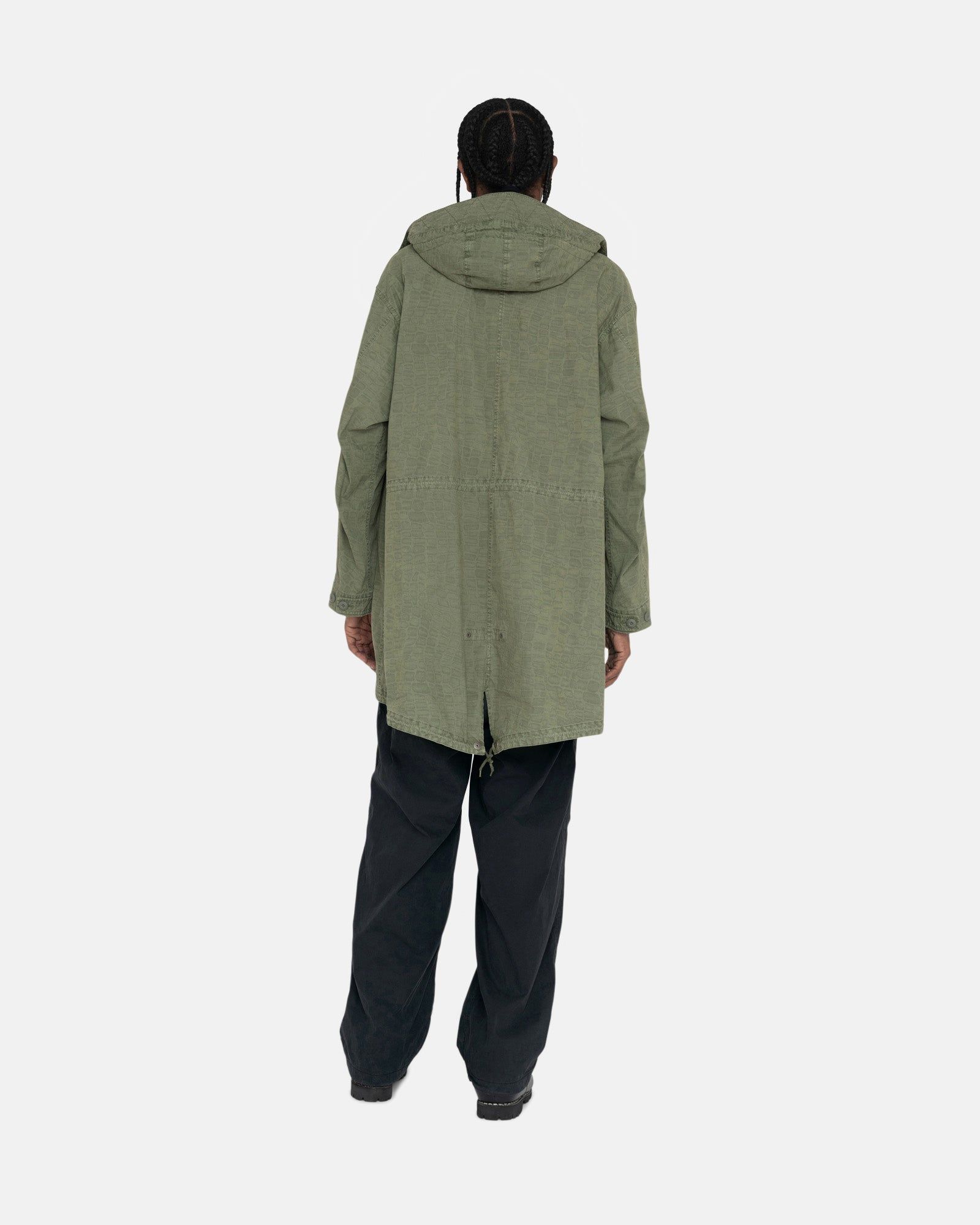 NYCO PRINTED FISHTAIL PARKA sold by Stussy product image thumbnail 9