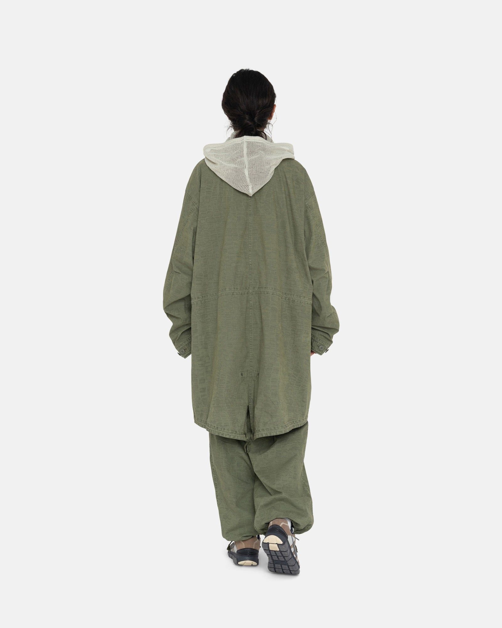 NYCO PRINTED FISHTAIL PARKA sold by Stussy product image thumbnail 11