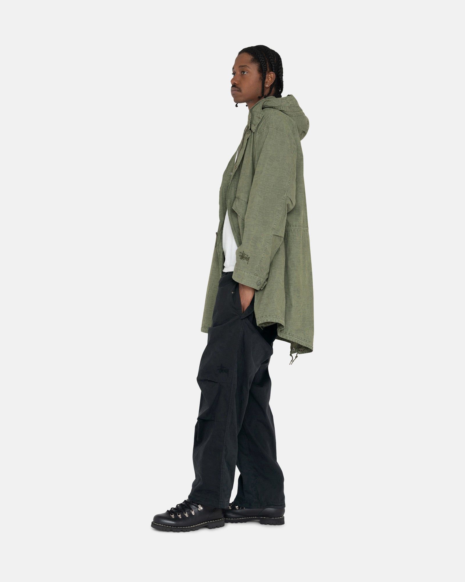 NYCO PRINTED FISHTAIL PARKA sold by Stussy product image thumbnail 8