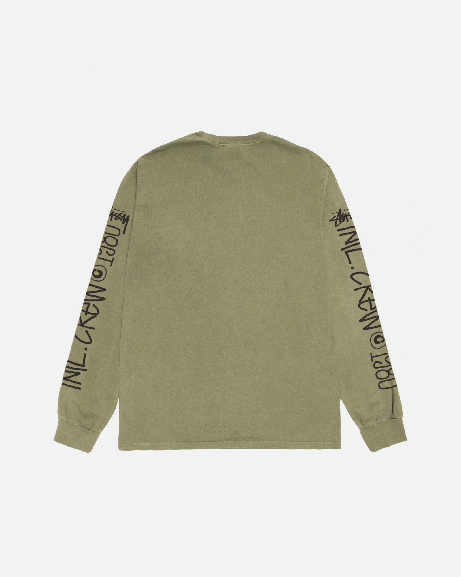 INTL CREW LS TEE PIGMENT DYED sold by Stussy product image thumbnail 2