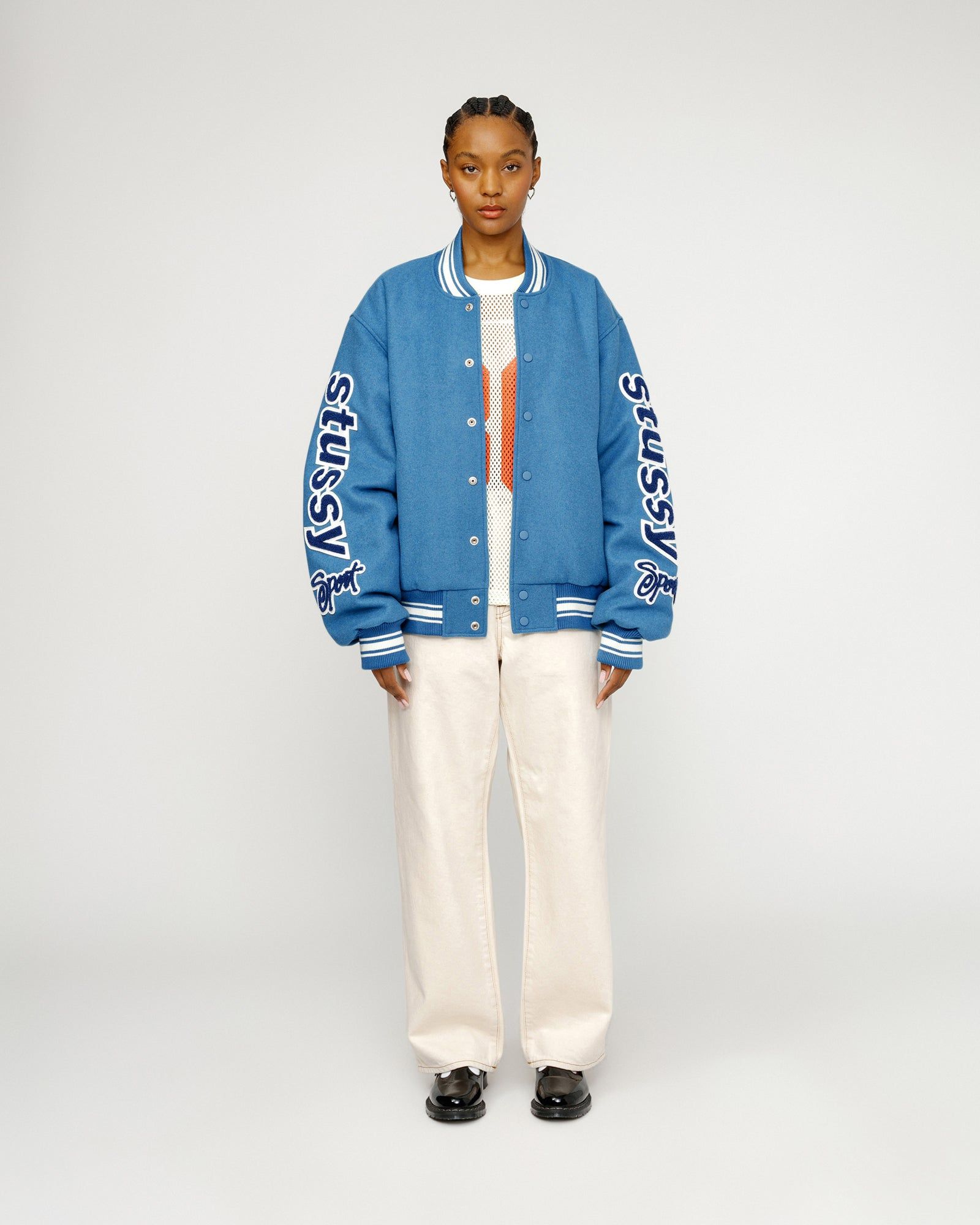 VARSITY JACKET COMPETITION sold by Stussy product image thumbnail 5
