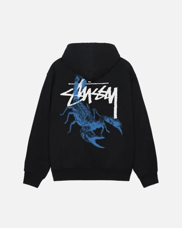 SCORPION ZIP HOODIE sold by Stussy