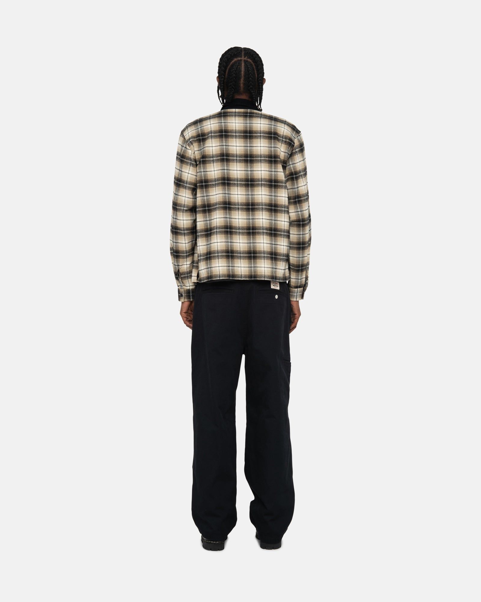 FRANK PLAID ZIP SHIRT sold by Stussy product image thumbnail 7