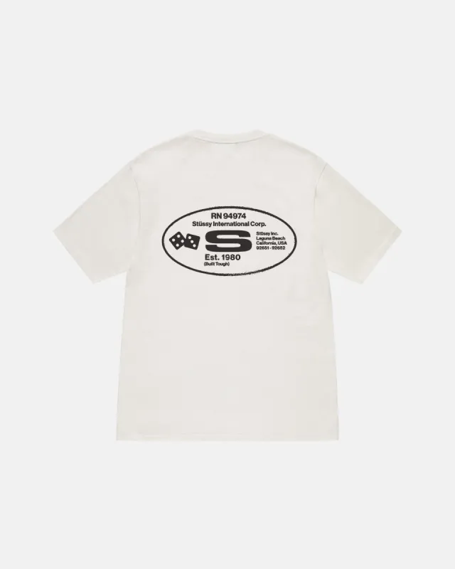 OVAL CORP. TEE PIGMENT DYED made by Stussy