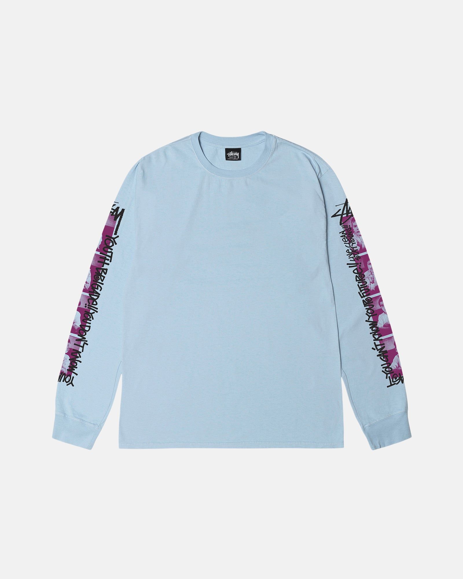 YOUTH BRIGADE PIGMENT DYED LS TEE sold by Stussy