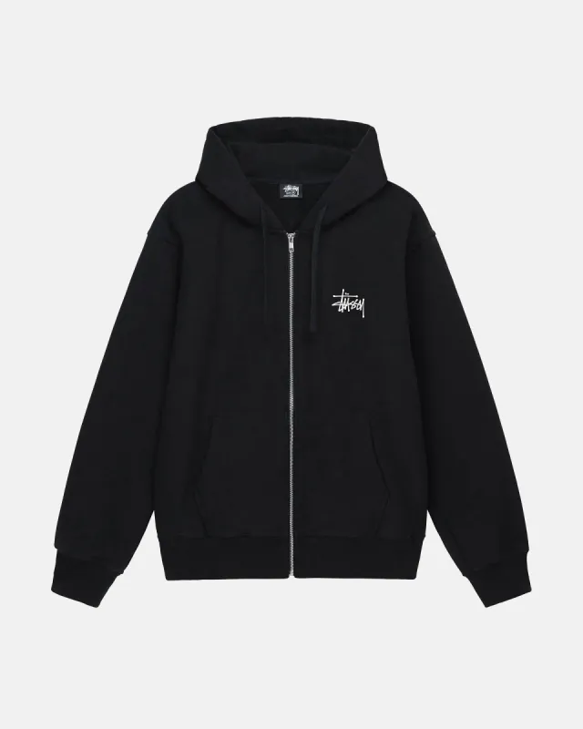 BASIC STÜSSY ZIP HOODIE sold by Stussy