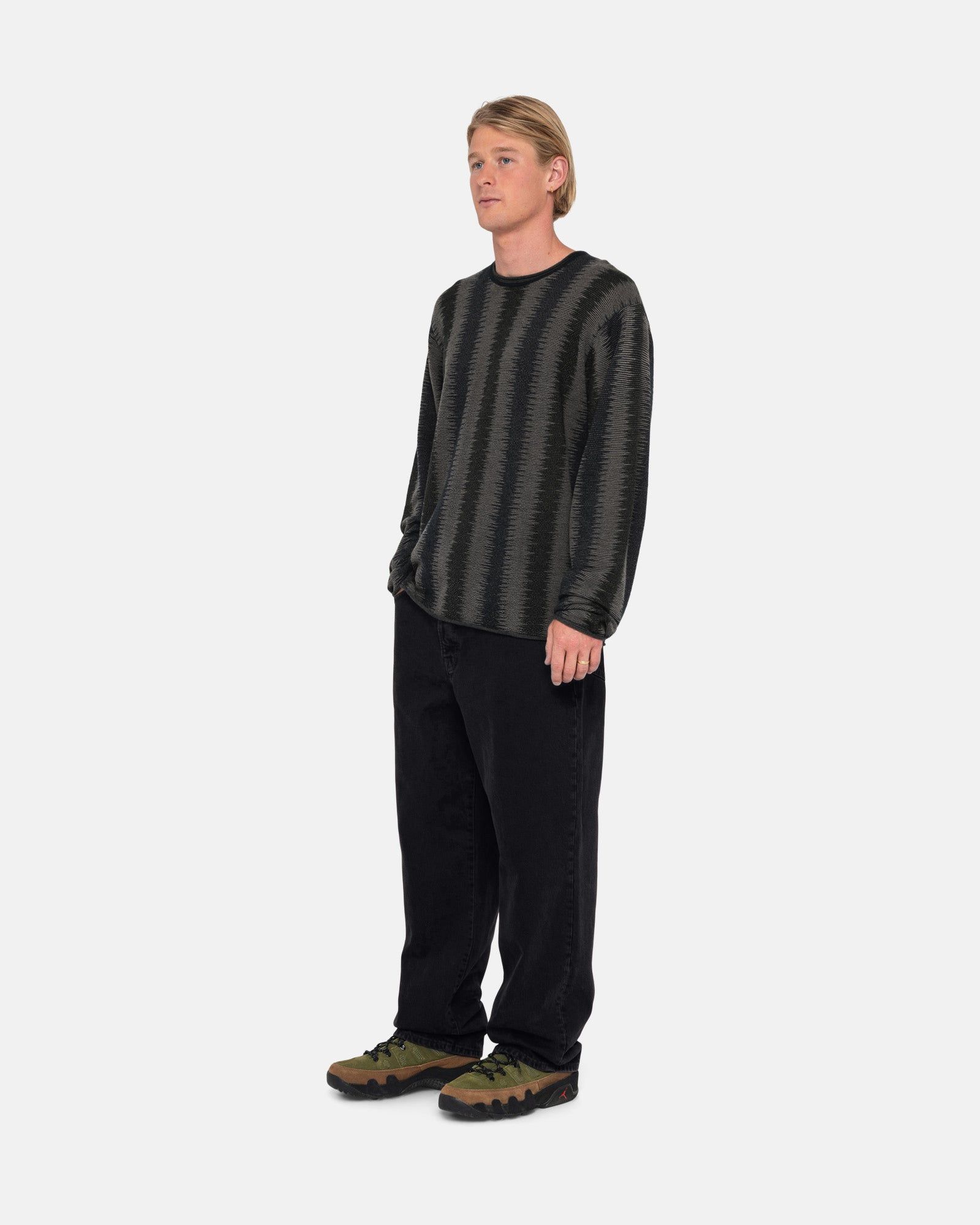 SHADOW STRIPE SWEATER sold by Stussy product image thumbnail 6