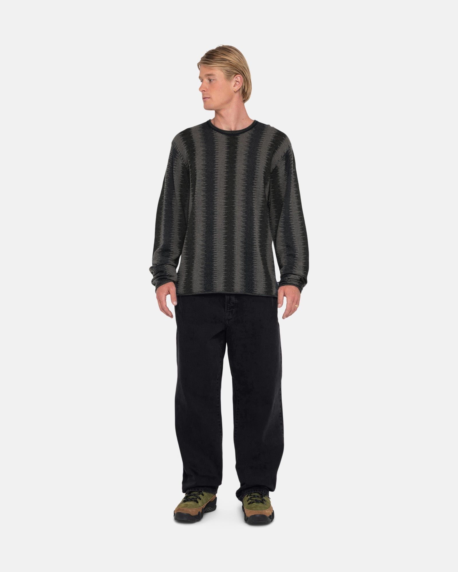 SHADOW STRIPE SWEATER sold by Stussy product image thumbnail 5