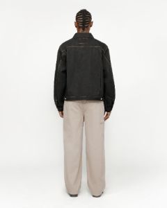 Stussy x levi’s crispy rinse Jacket-M Stussy x Levi's Crispy Rinse Trucker Jacket Black/Brown