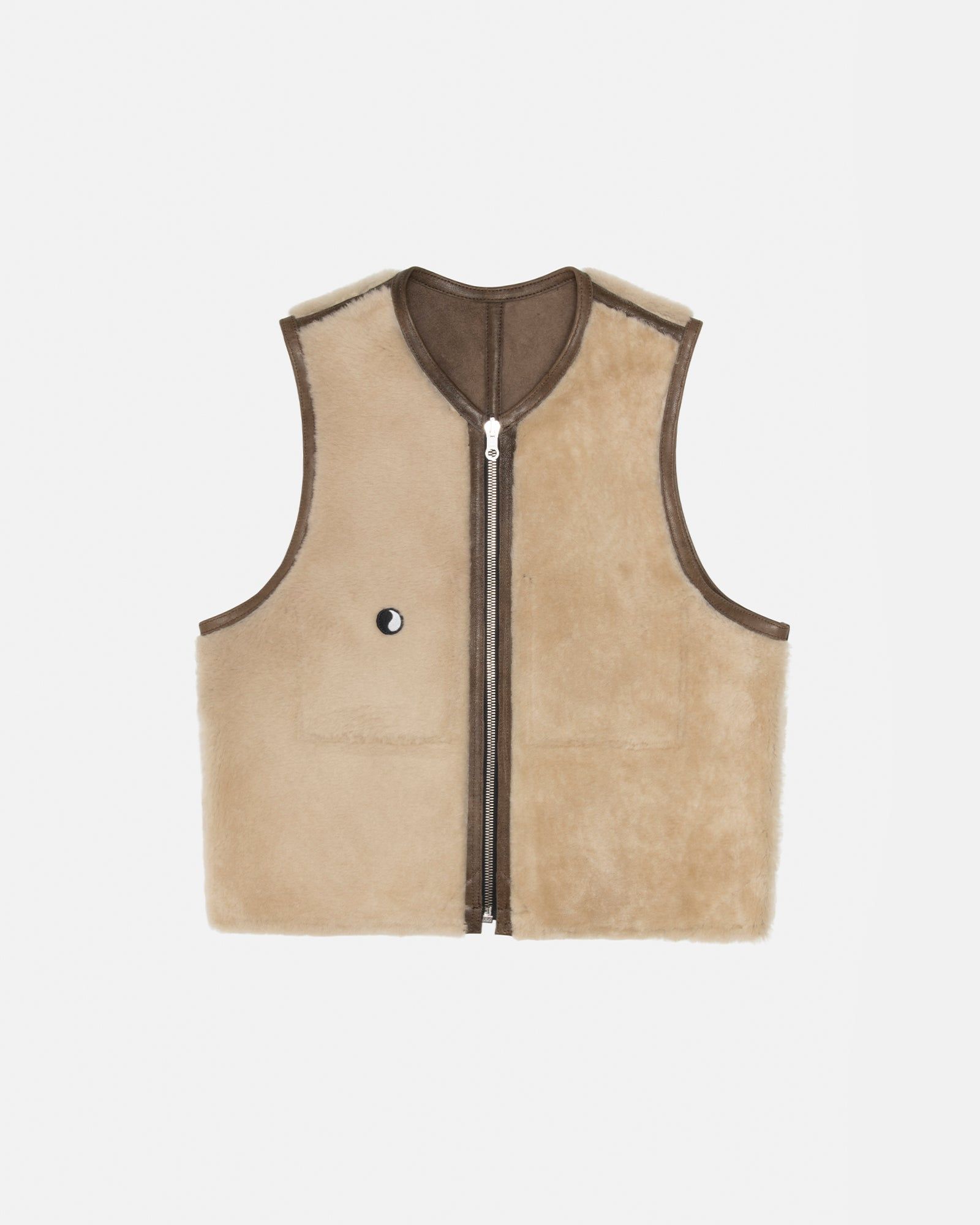 OUR LEGACY WORK SHOP REVERSIBLE SHEARLING VEST sold by Stussy product image thumbnail 2