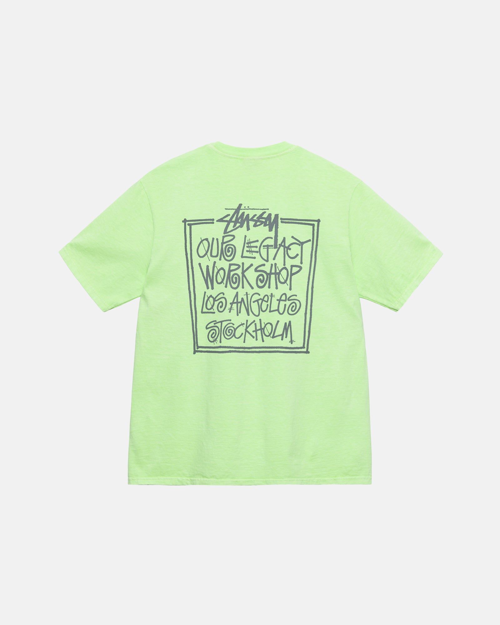 OUR LEGACY FRAME PIGMENT DYED TEE sold by Stussy
