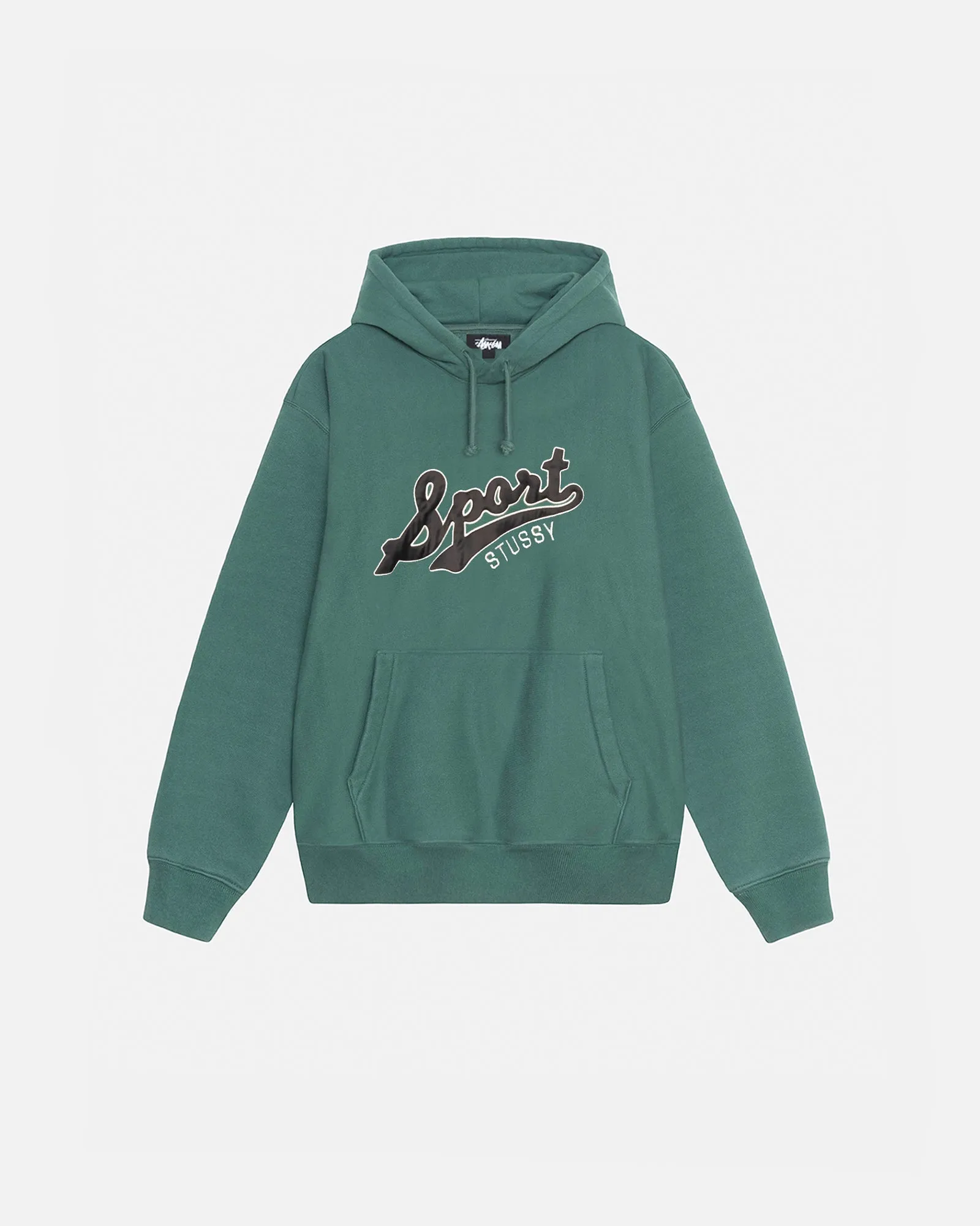 SATIN PATCH OVERSIZED HOODIE sold by Stussy
