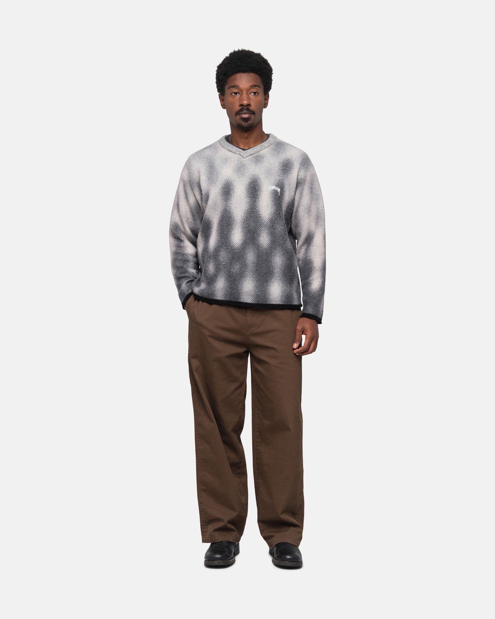 GRADIENT DOT BRUSHED SWEATER sold by Stussy product image thumbnail 5